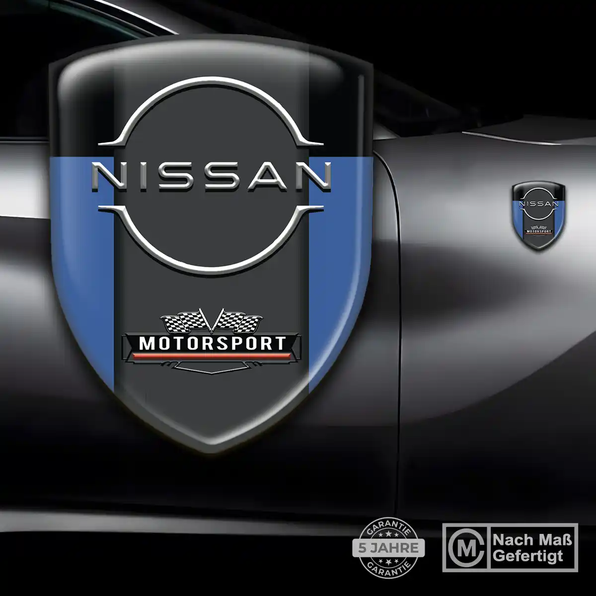 Nissan Aufkleber 3D Gel Emblem Auto Markenedition