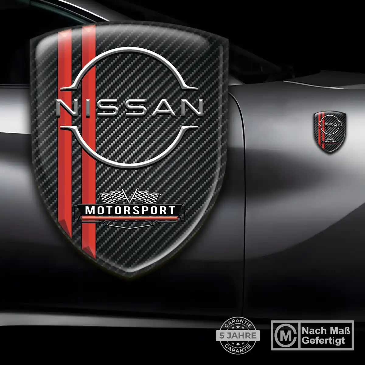 Nissan Aufkleber 3D Gel Emblem Auto Premiumqualität