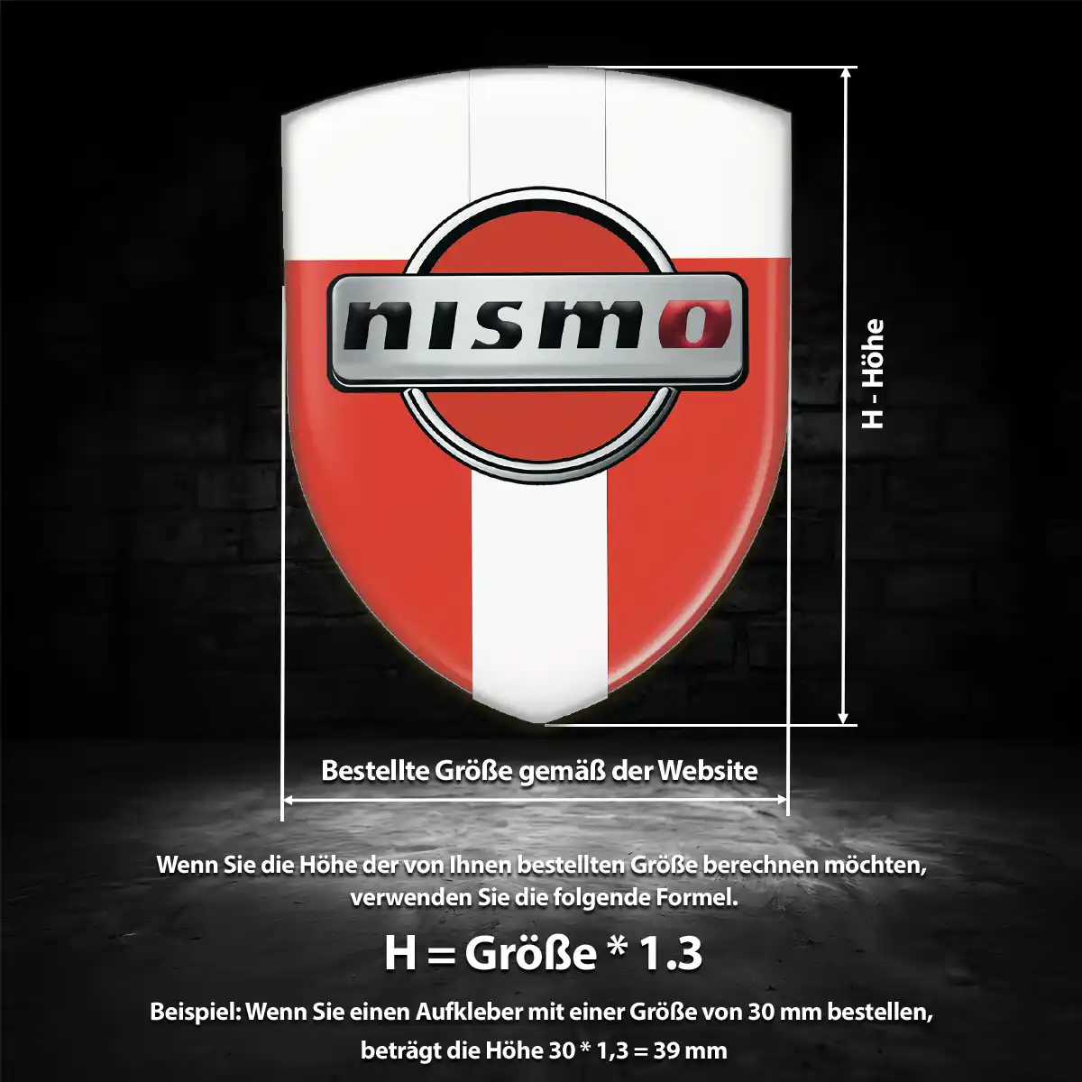 Nissan Aufkleber 3D Gel Emblem Auto Stilvolles Design