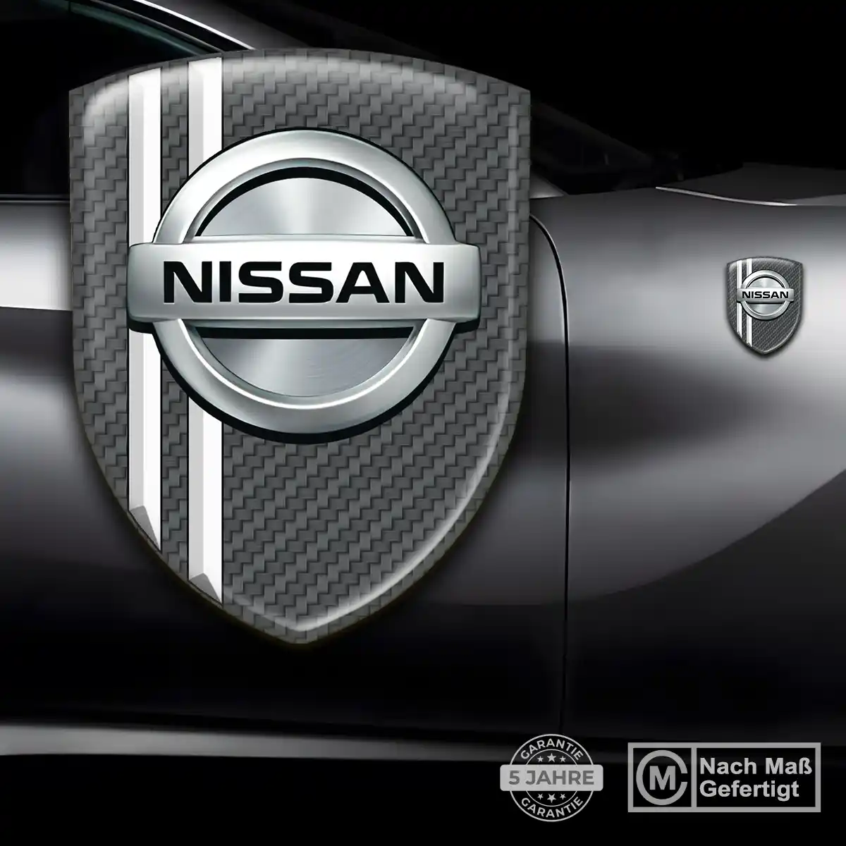 Nissan Aufkleber 3D Gel Emblem Auto Tuningfahrzeug