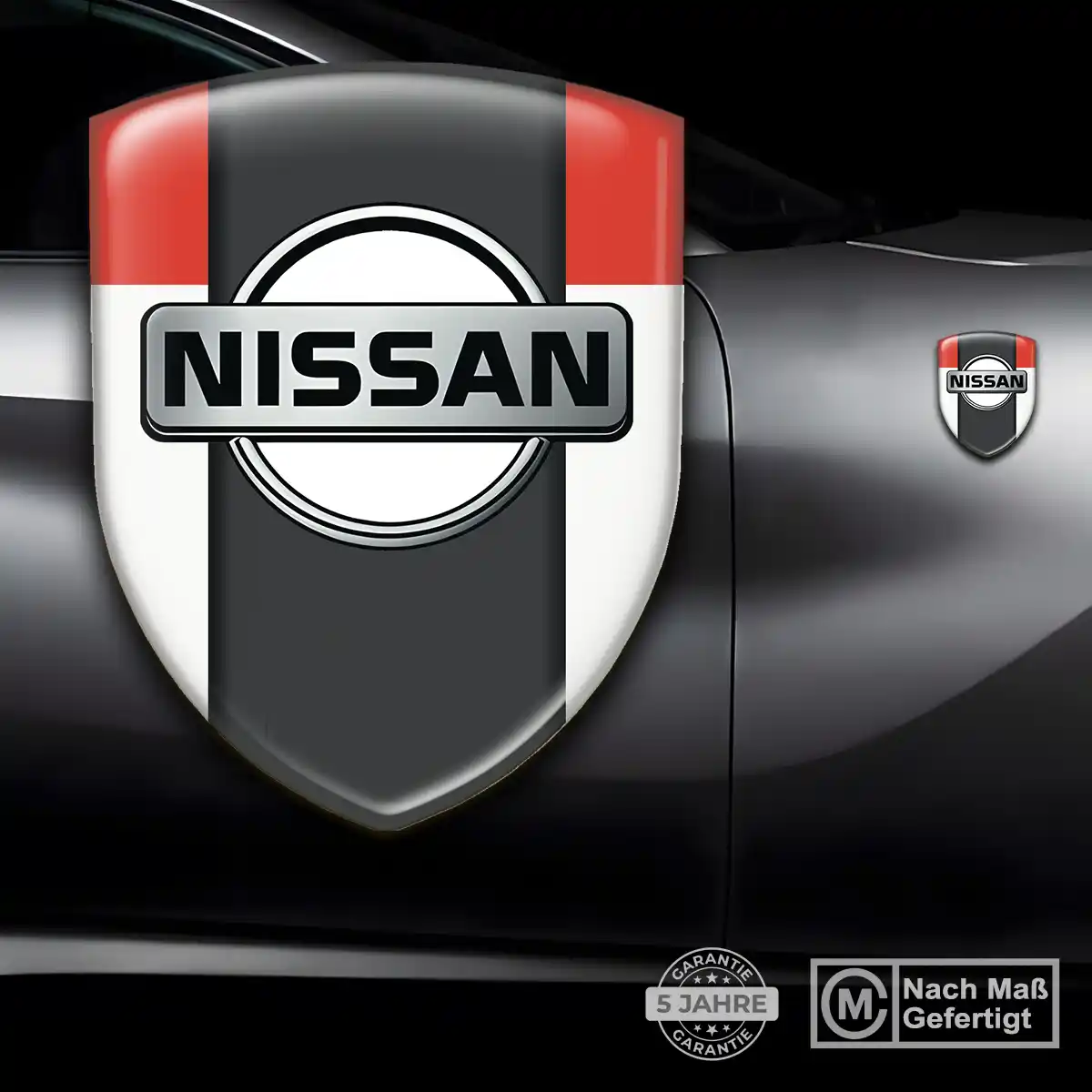 Nissan Aufkleber 3D Gel Emblem Erstklassige Qualität