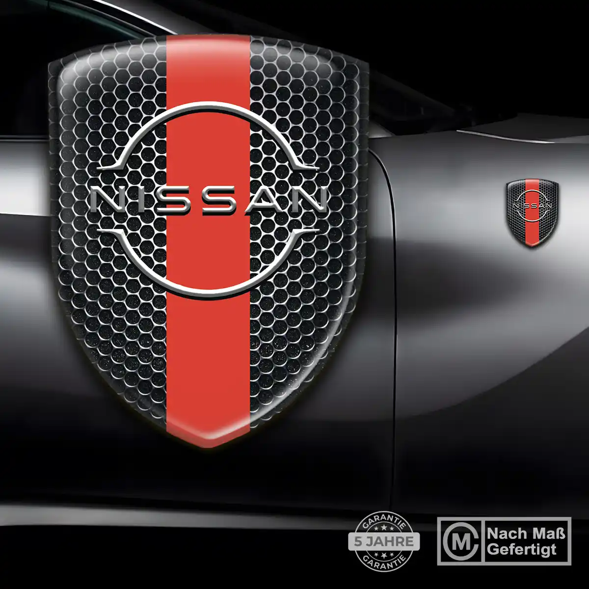Nissan Aufkleber 3D Gel Emblem Höchste Qualität