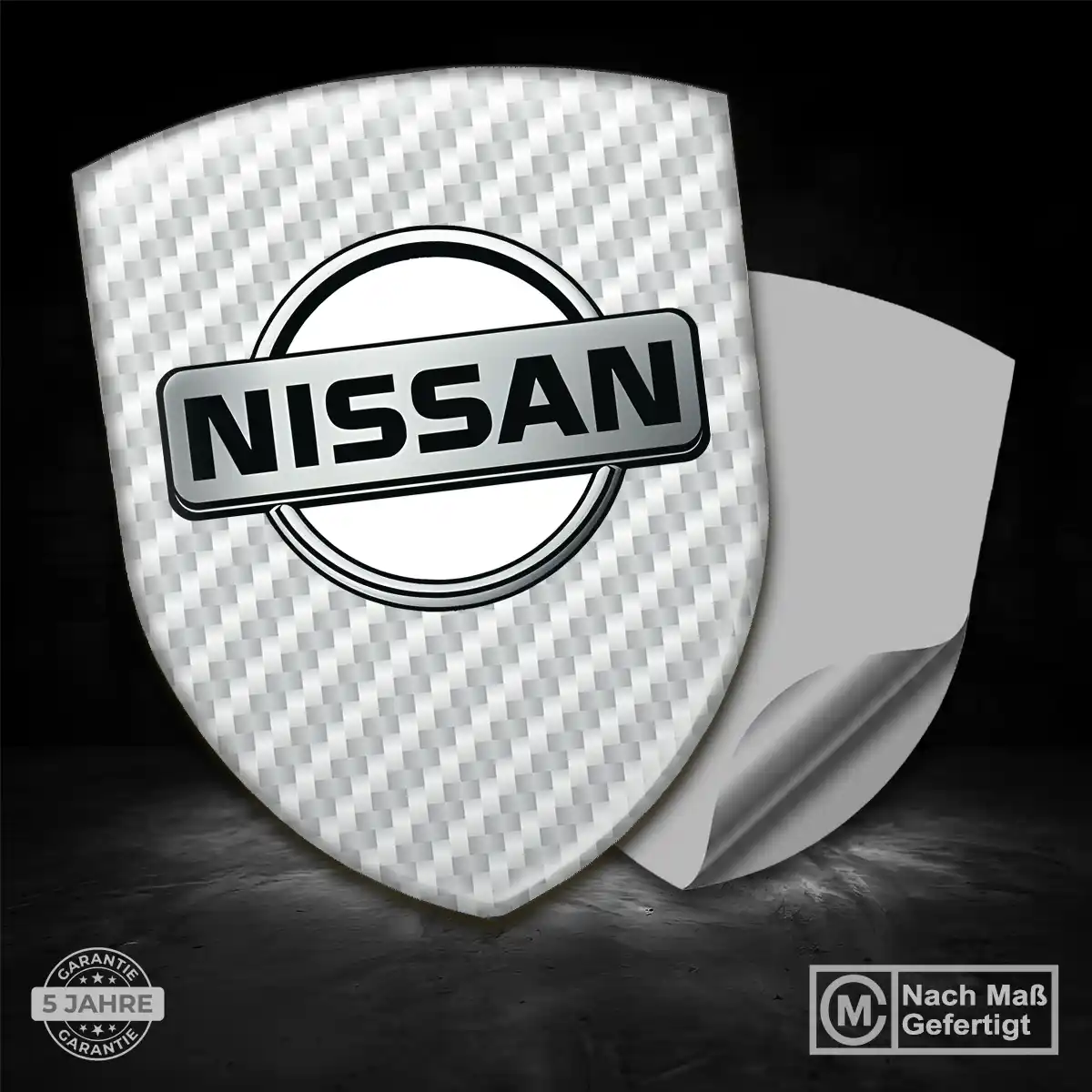 Nissan Aufkleber 3D Gel Emblem Interieurdesign