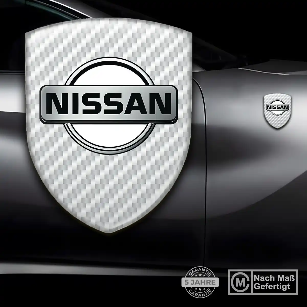 Nissan Aufkleber 3D Gel Emblem Interieurdesign