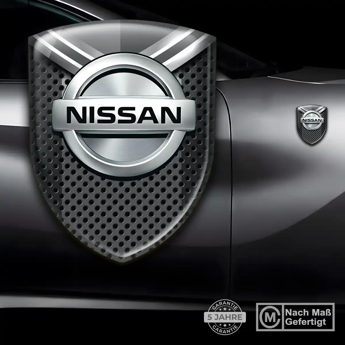 Nissan Aufkleber 3D Gel Emblem Limitierte Auflage