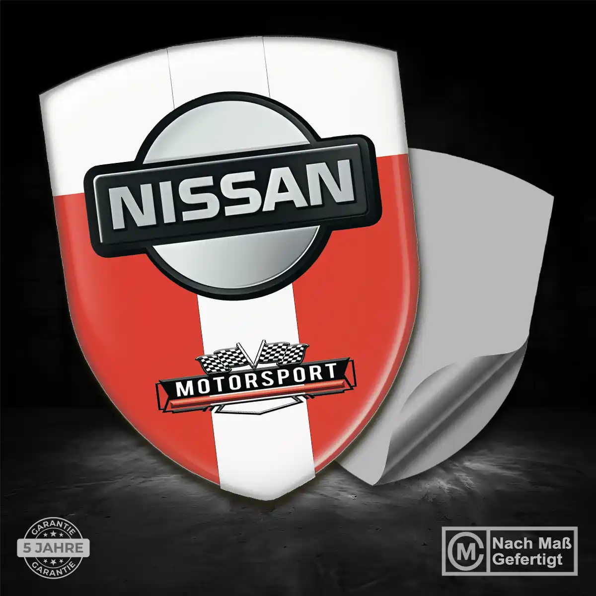Nissan Aufkleber 3D Gel Emblem Premium-Edition