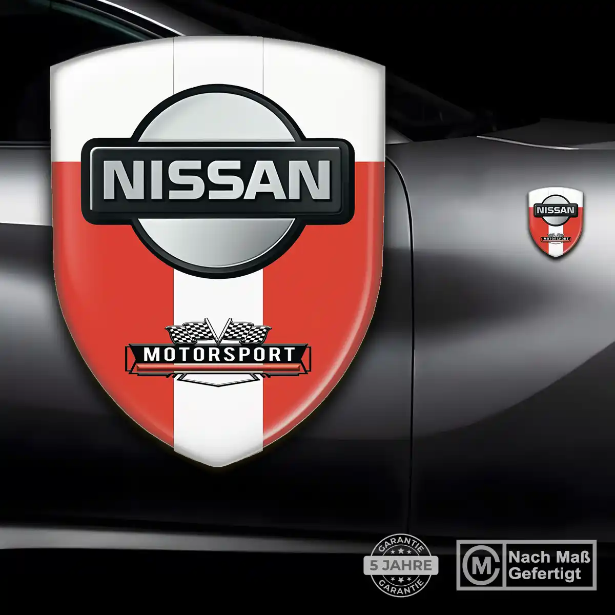 Nissan Aufkleber 3D Gel Emblem Premium-Edition