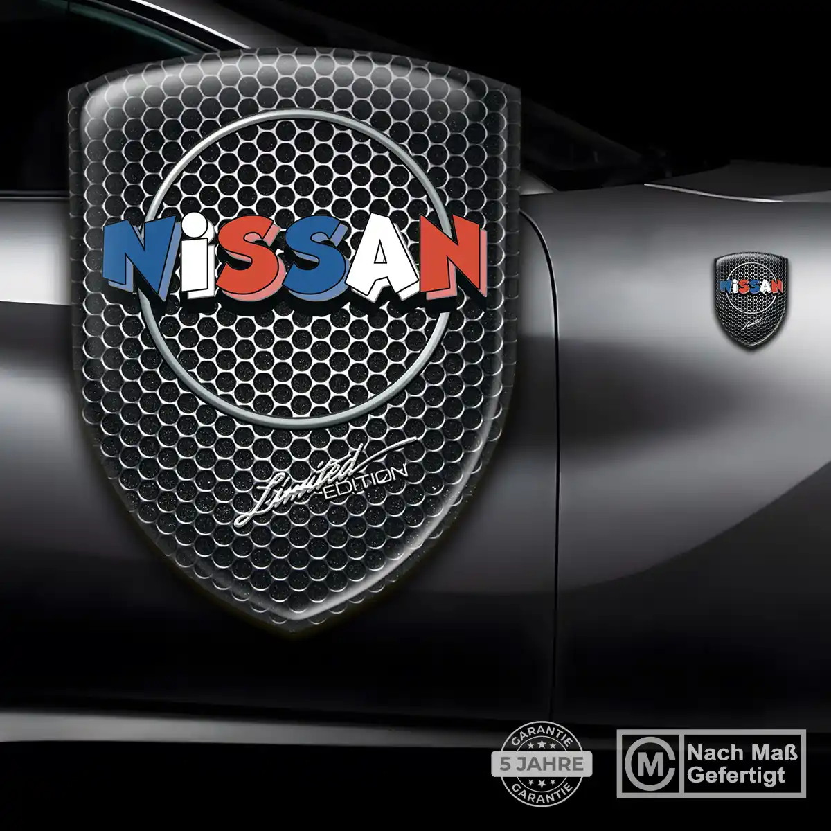 Nissan Aufkleber 3D Gel Emblem Premiumqualität
