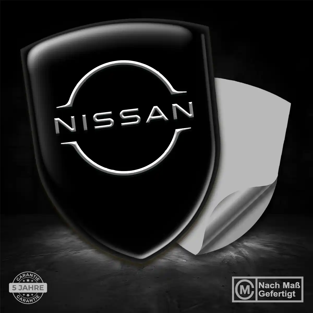 Nissan Aufkleber 3D Gel Emblem Stilvolles Design