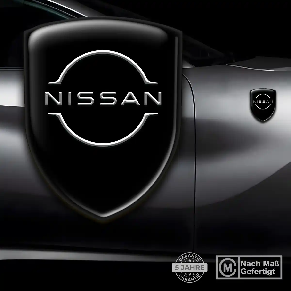 Nissan Aufkleber 3D Gel Emblem Stilvolles Design
