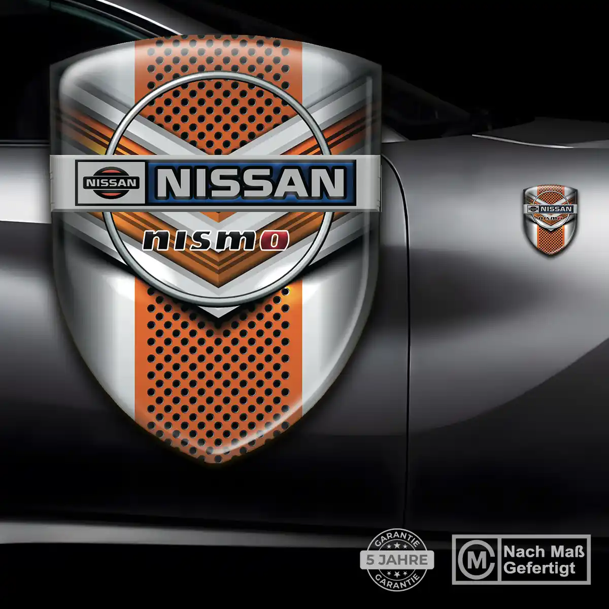 Nissan Aufkleber 3D Gel Emblem Tuningfahrzeug