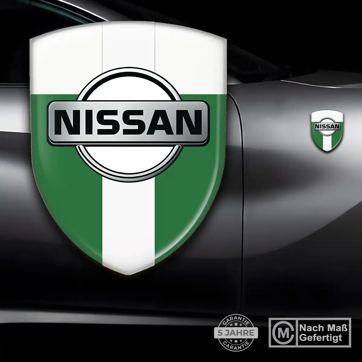 Nissan Aufkleber 3D Gel Embleme Ausdrucksstarkes Design