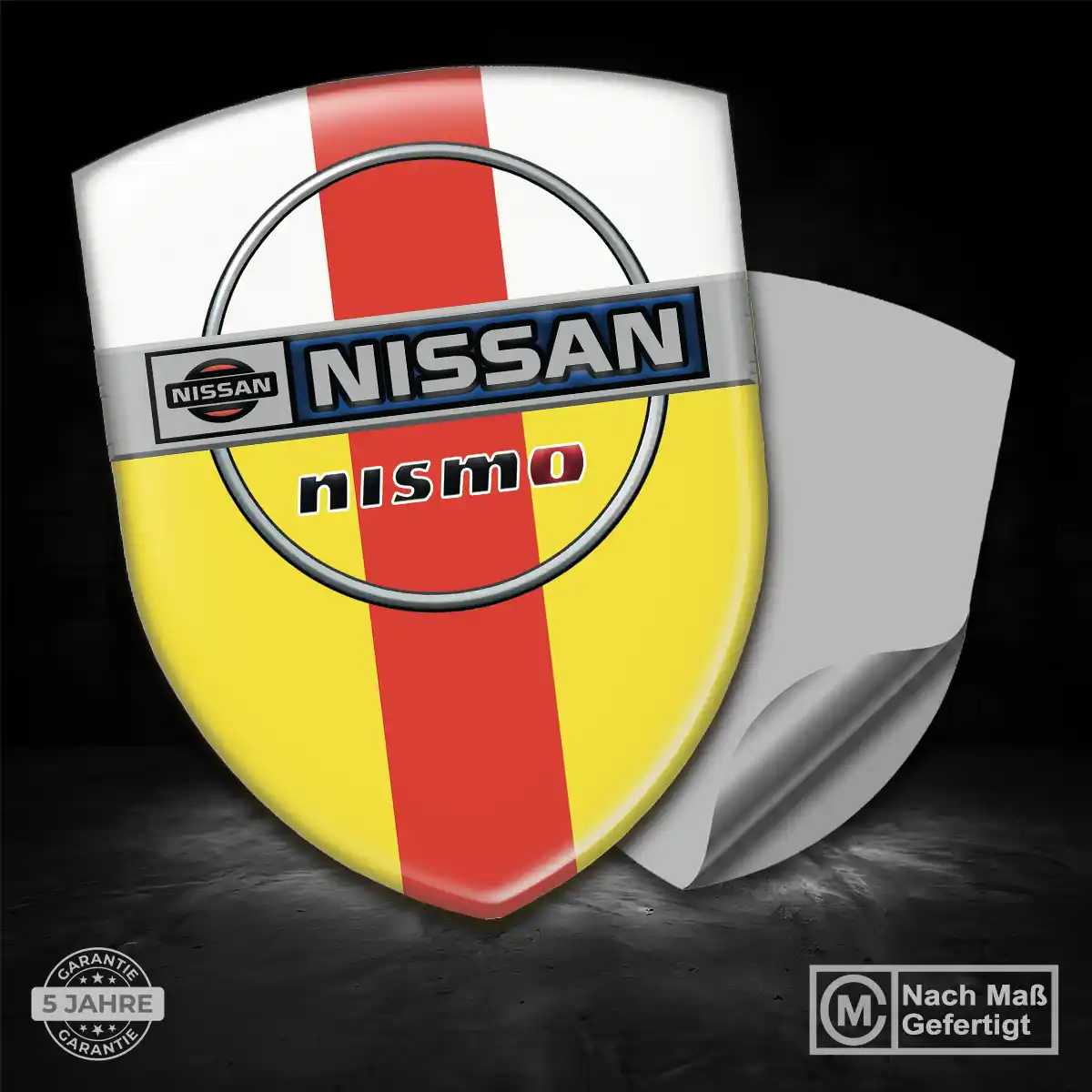 Nissan Aufkleber 3D Gel Embleme Auto Edles Design