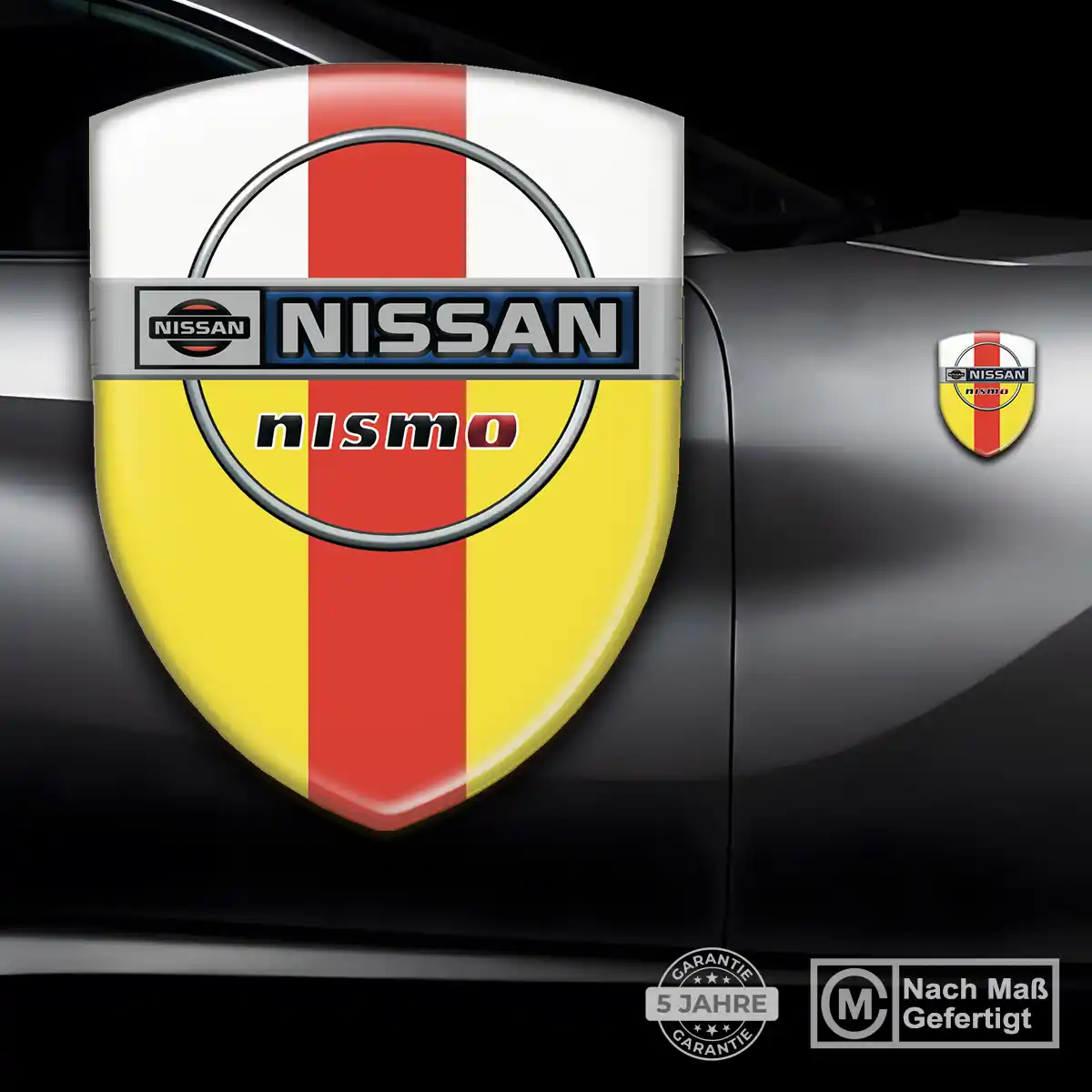 Nissan Aufkleber 3D Gel Embleme Auto Edles Design