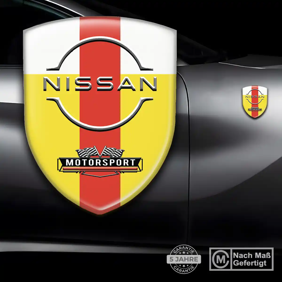 Nissan Aufkleber 3D Gel Embleme Auto Limitierte Auflage