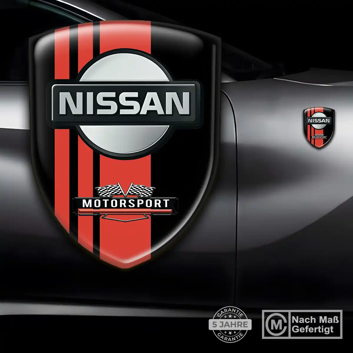 Nissan Aufkleber 3D Gel Embleme Auto Luxus-Edition