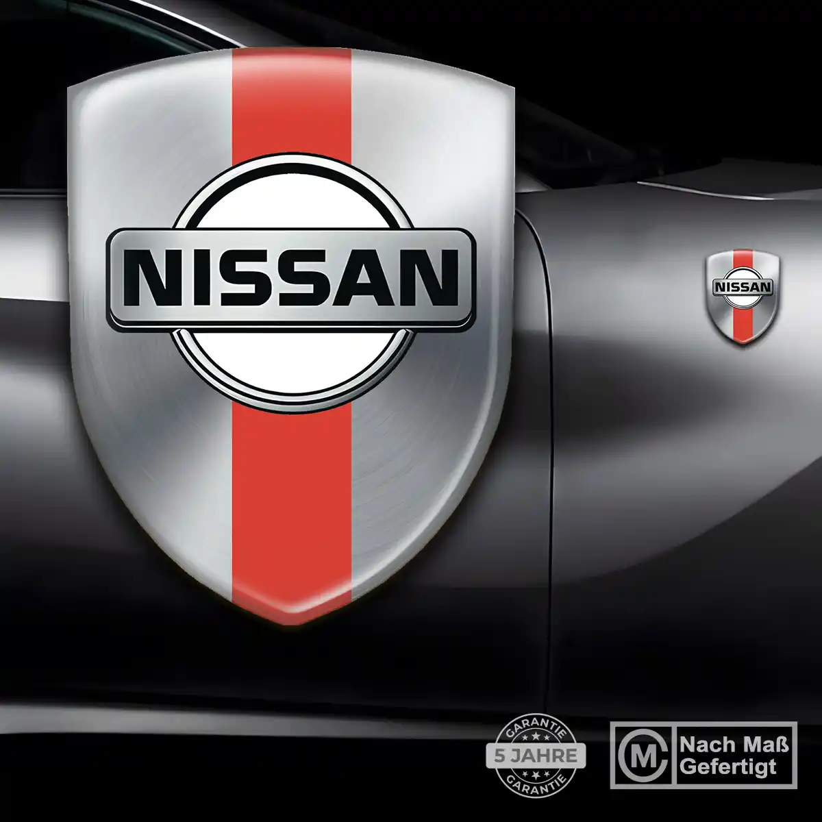 Nissan Aufkleber 3D Gel Embleme Auto Markenedition