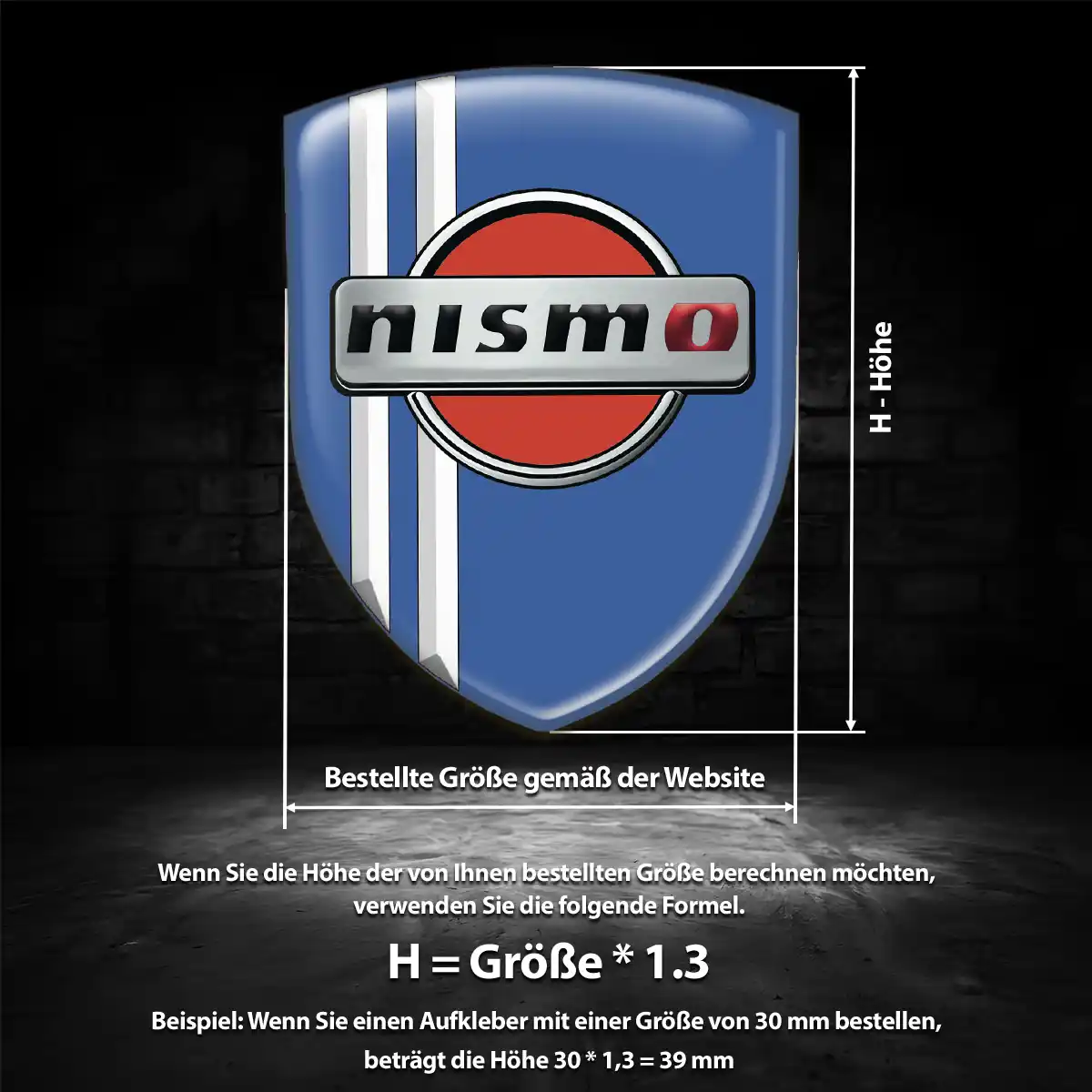 Nissan Aufkleber 3D Gel Embleme Auto Modernes Design