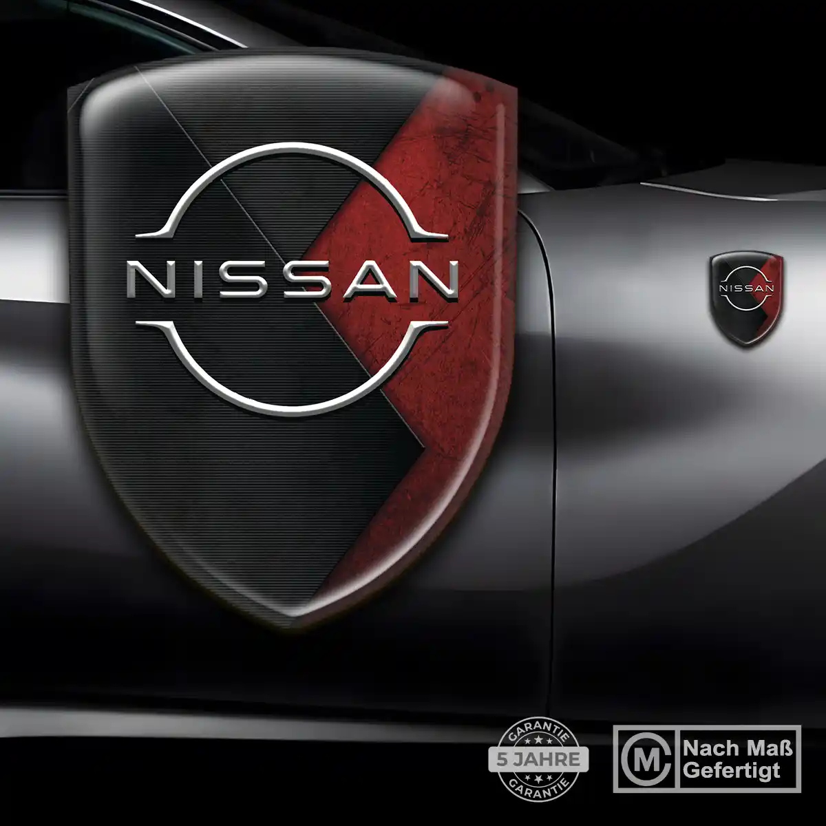 Nissan Aufkleber 3D Gel Embleme Auto Premium-Edition