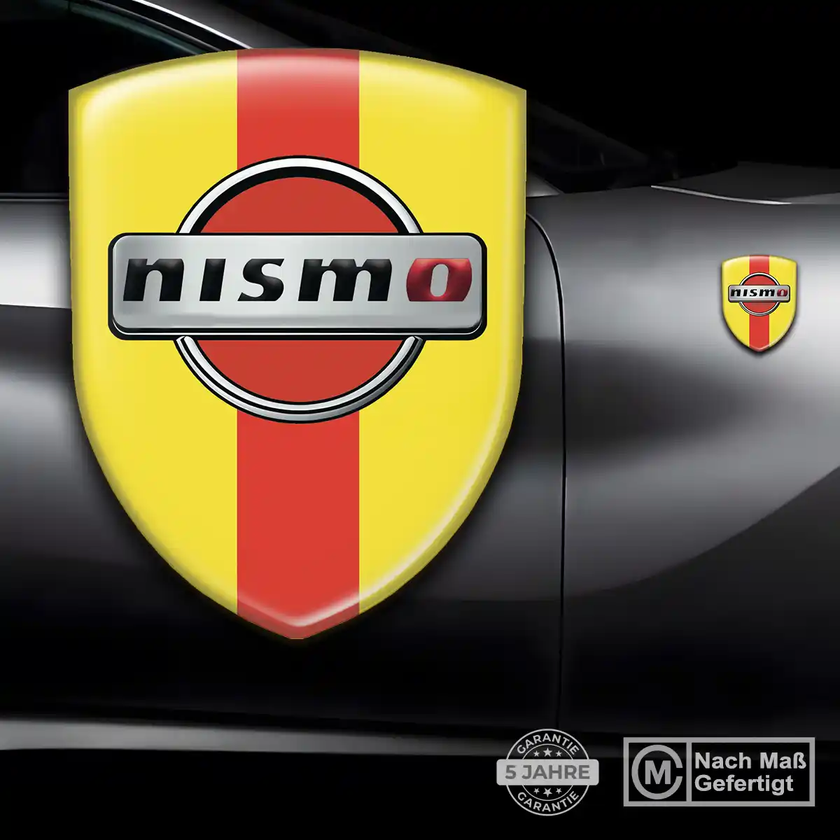 Nissan Aufkleber 3D Gel Embleme Elegantes Design