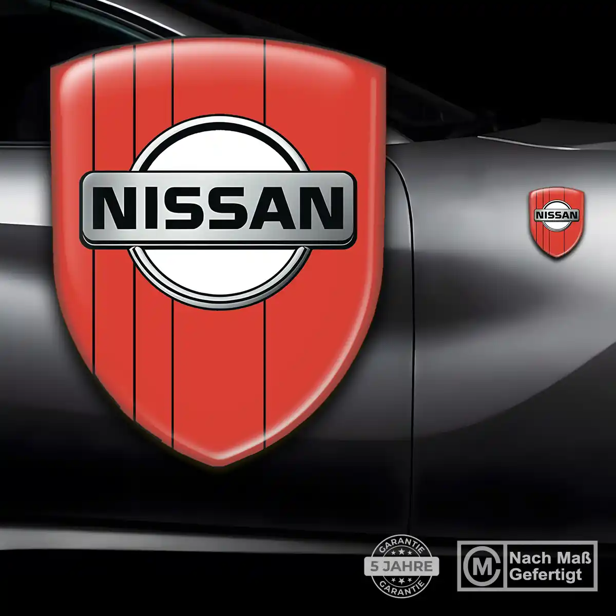 Nissan Aufkleber 3D Gel Embleme Höchste Qualität