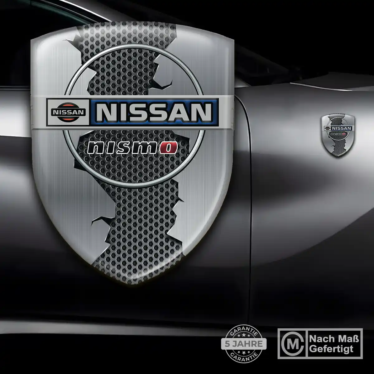 Nissan Aufkleber 3D Gel Embleme Hochwertiges Harz