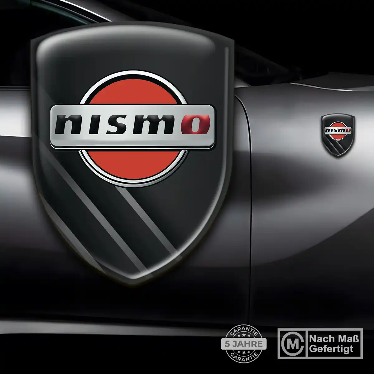 Nissan Aufkleber 3D Gel Embleme Interieurdesign