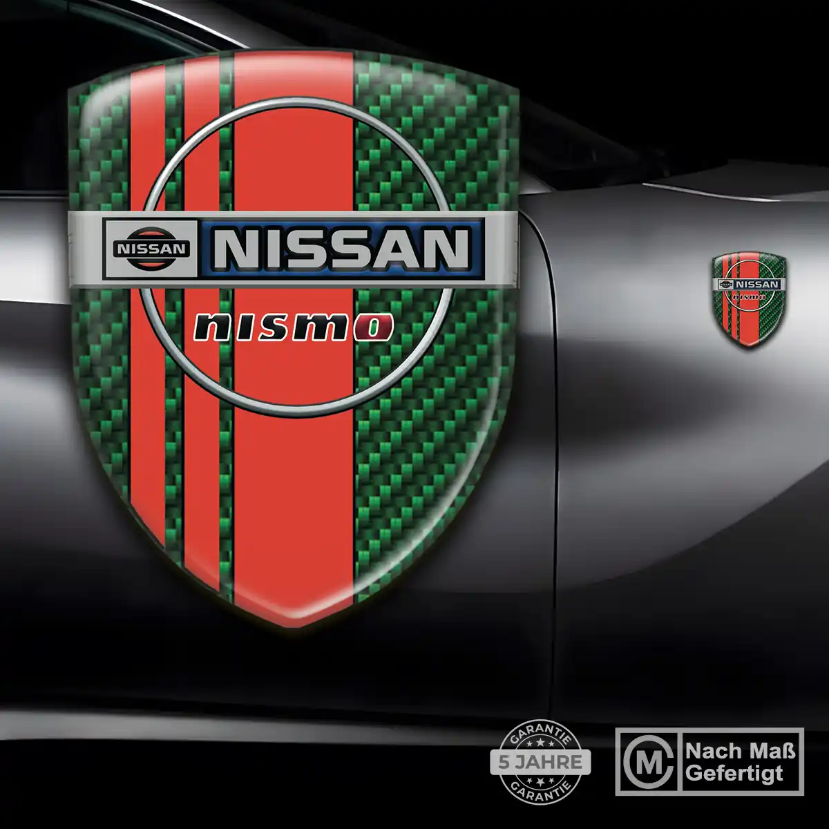 Nissan Aufkleber 3D Gel Embleme Limitierte Auflage