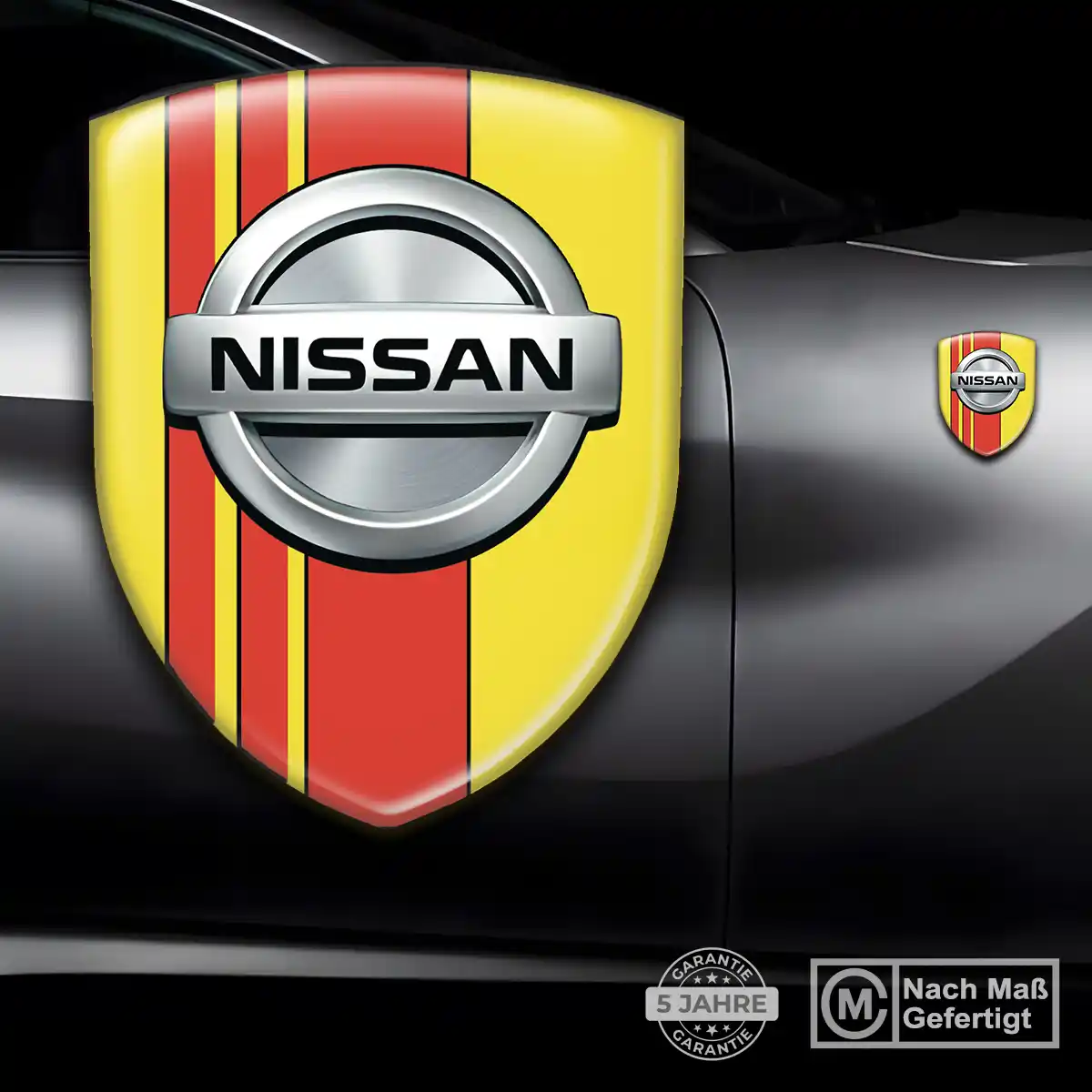 Nissan Aufkleber 3D Gel Embleme Markenedition