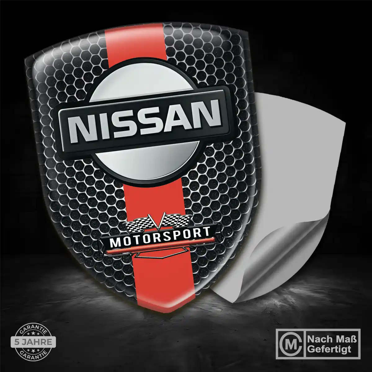 Nissan Aufkleber 3D Gel Embleme Premium-Edition