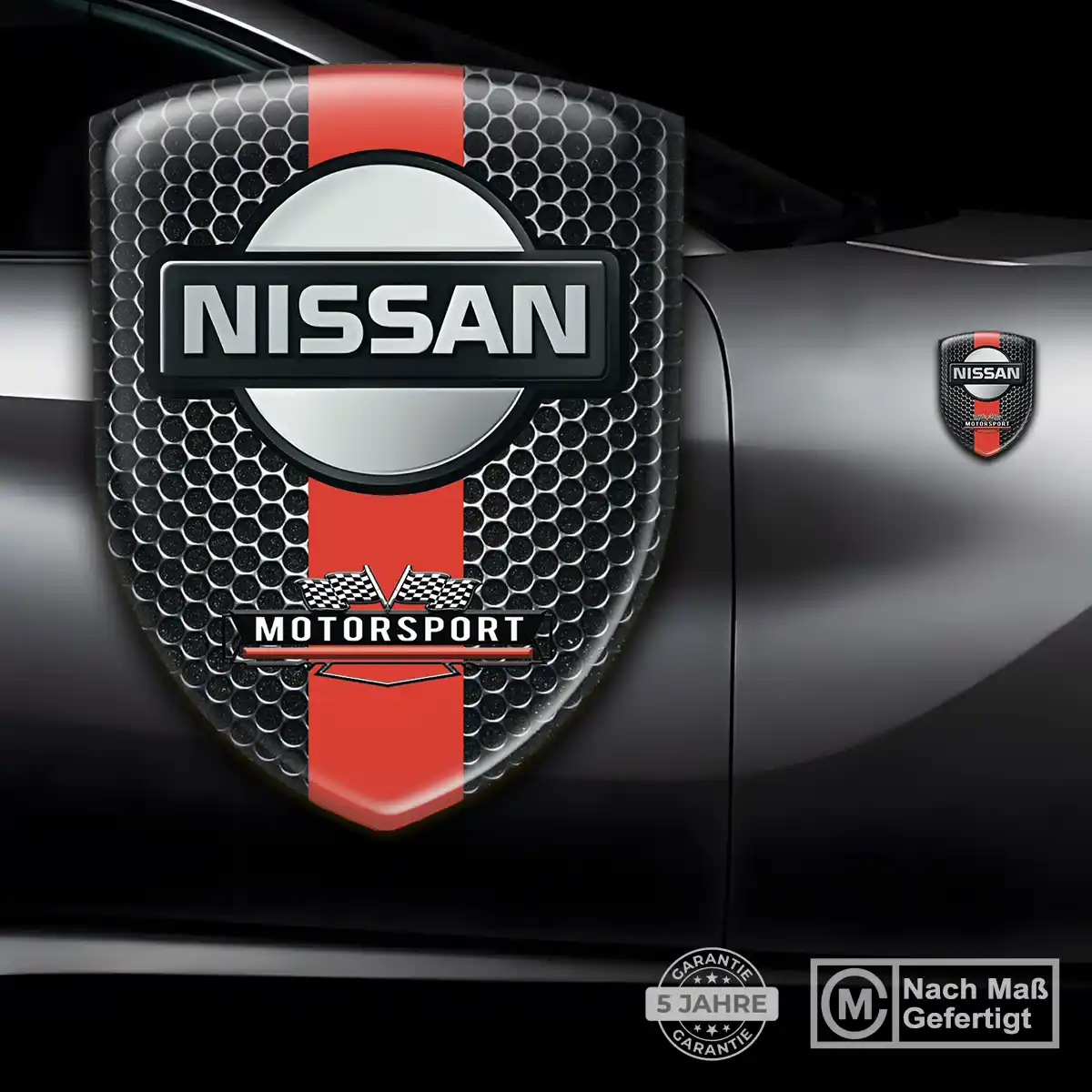 Nissan Aufkleber 3D Gel Embleme Premium-Edition