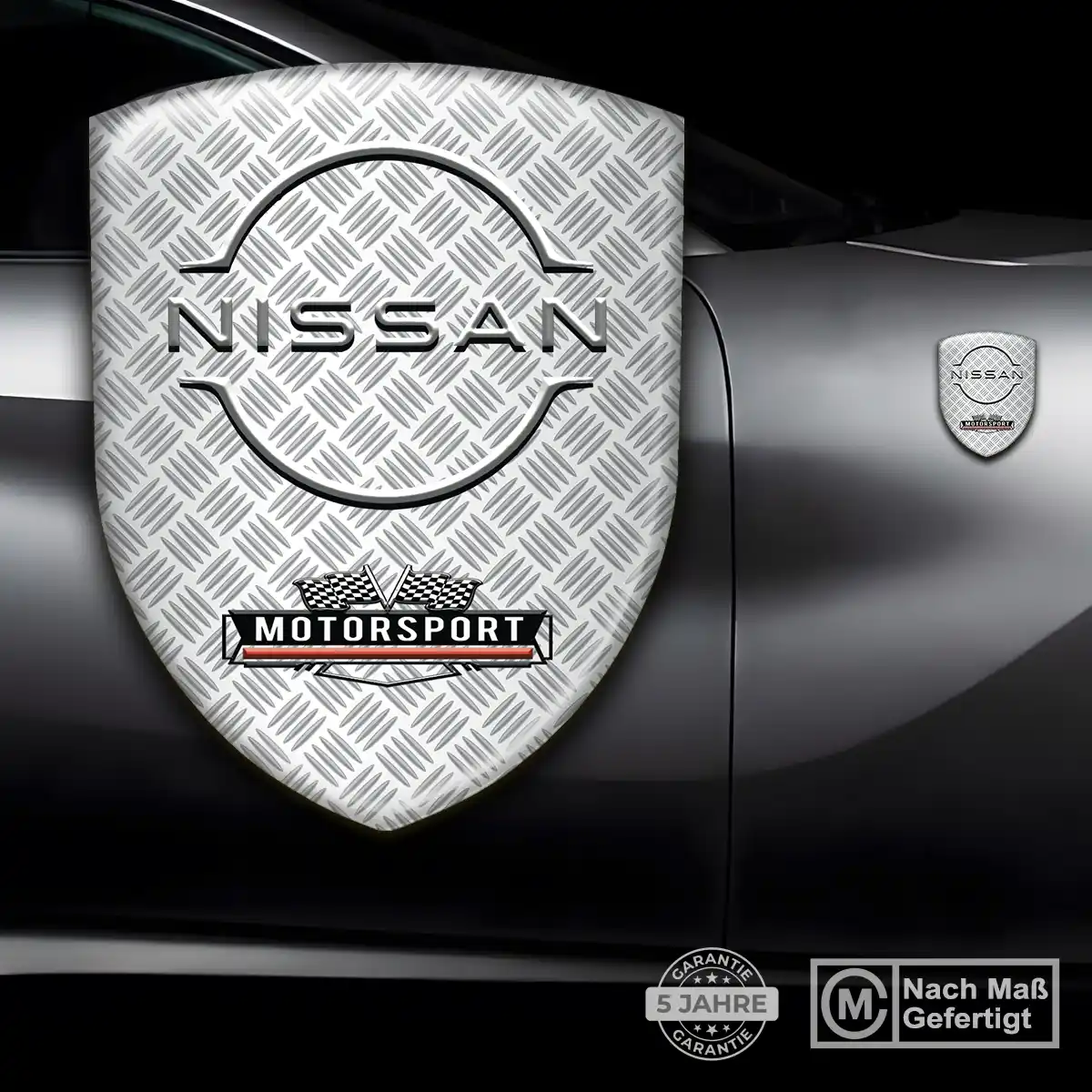 Nissan Aufkleber 3D Gel Embleme Tuningfahrzeug