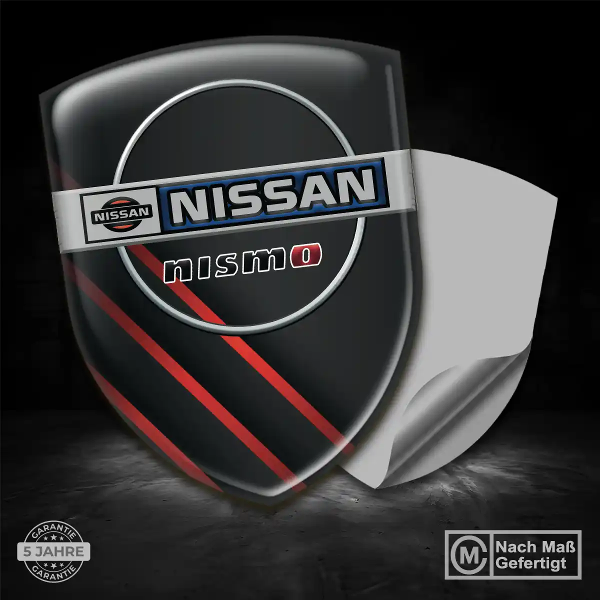Nissan Aufkleber 3D Gel Silikon Anspruchsvolles Design