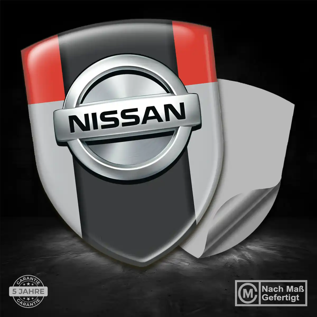 Nissan Aufkleber 3D Gel Silikon Auto Edles Design