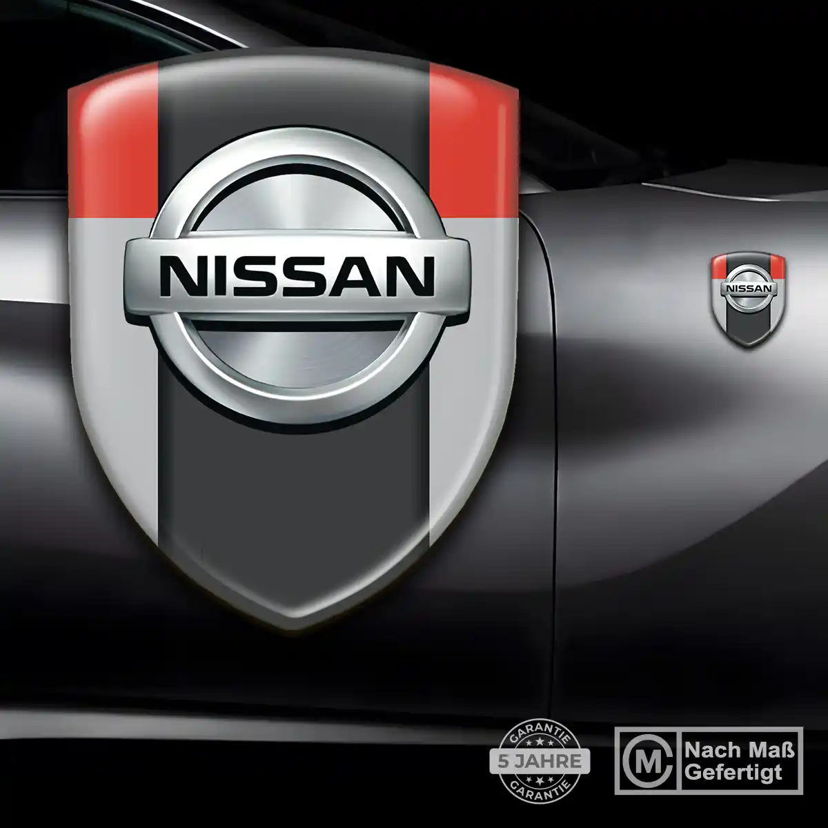 Nissan Aufkleber 3D Gel Silikon Auto Edles Design
