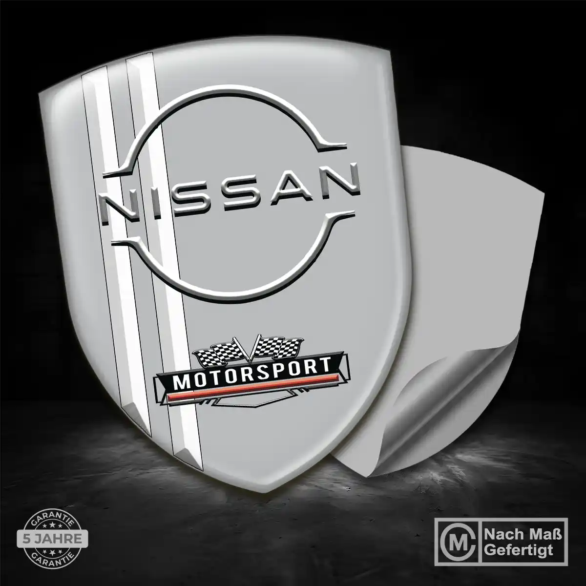 Nissan Aufkleber 3D Gel Silikon Auto Elegantes Design