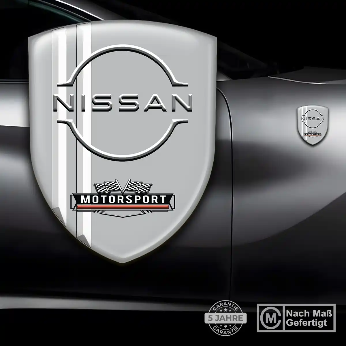 Nissan Aufkleber 3D Gel Silikon Auto Elegantes Design