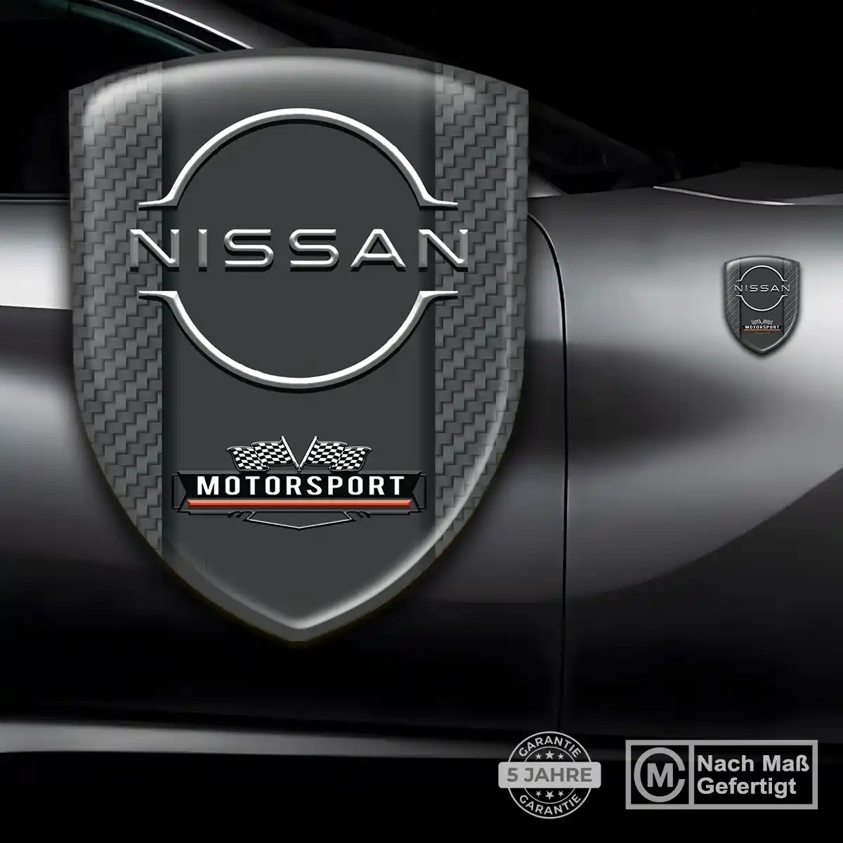 Nissan Aufkleber 3D Gel Silikon Auto Limitierte Auflage