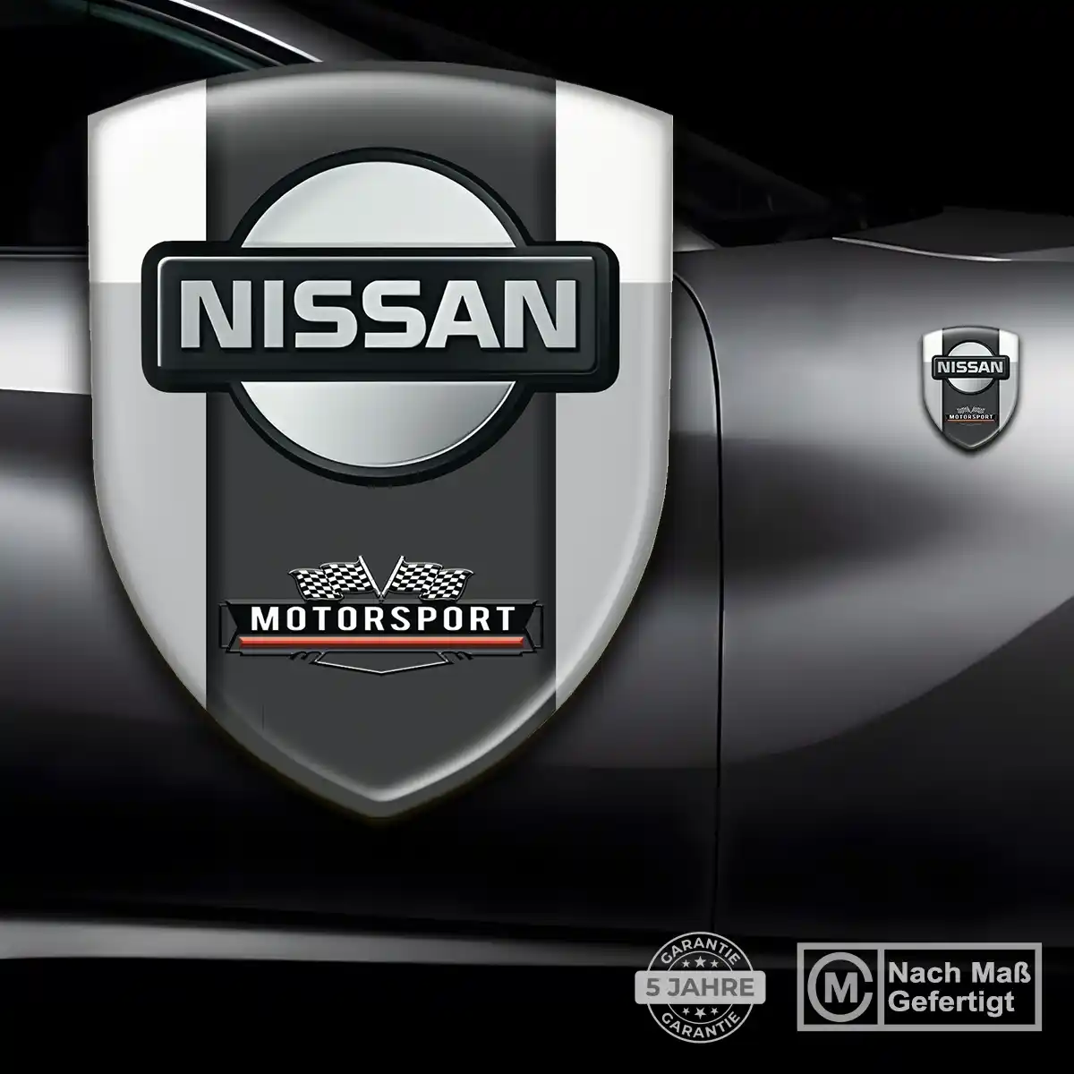 Nissan Aufkleber 3D Gel Silikon Auto Luxus-Edition