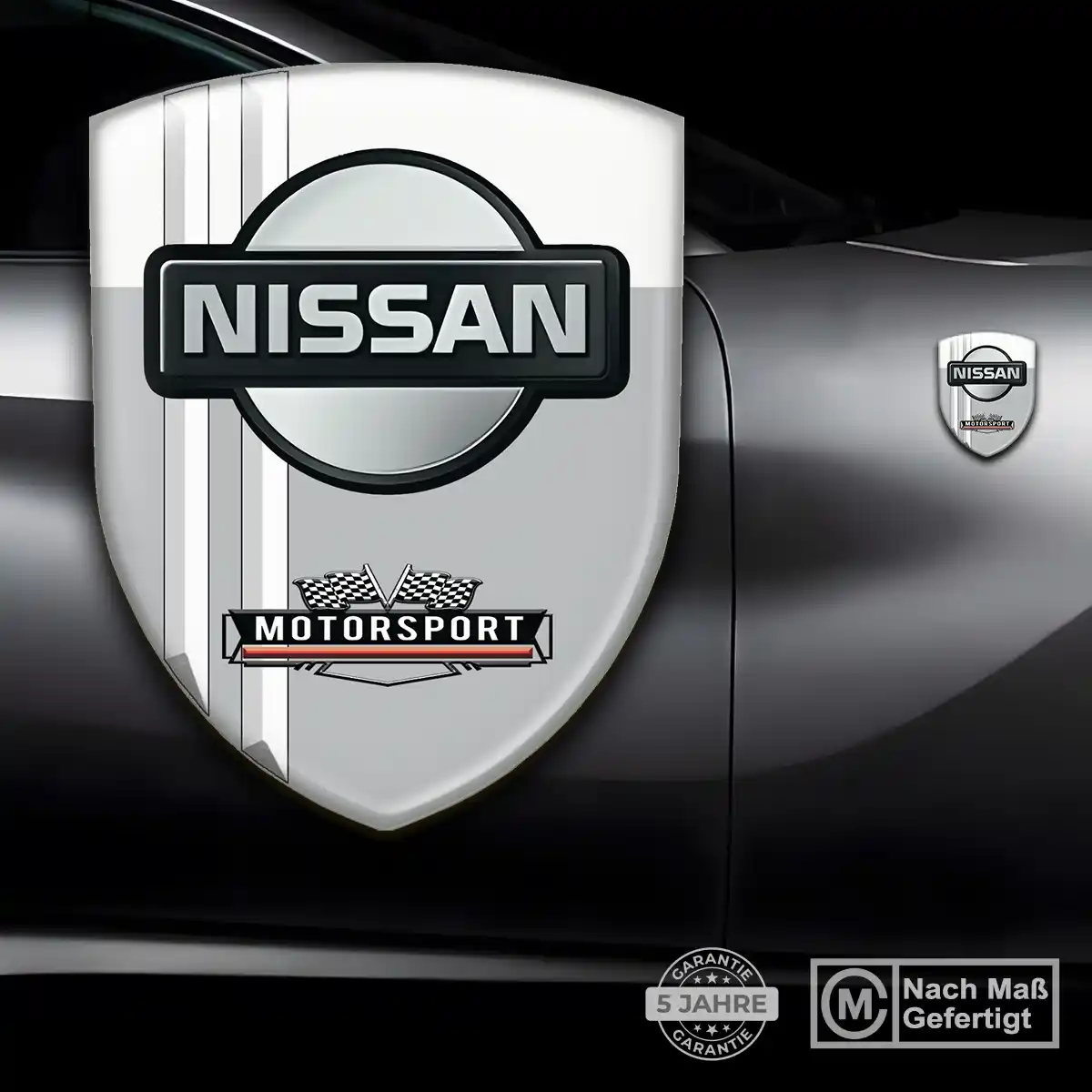 Nissan Aufkleber 3D Gel Silikon Auto Modernes Design
