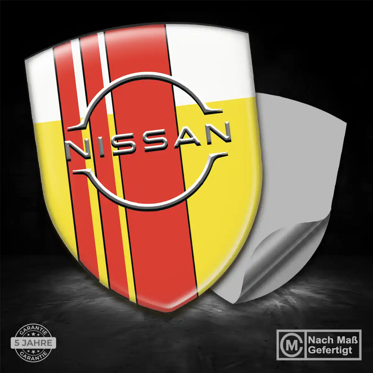 Nissan Aufkleber 3D Gel Silikon Auto Premiumqualität
