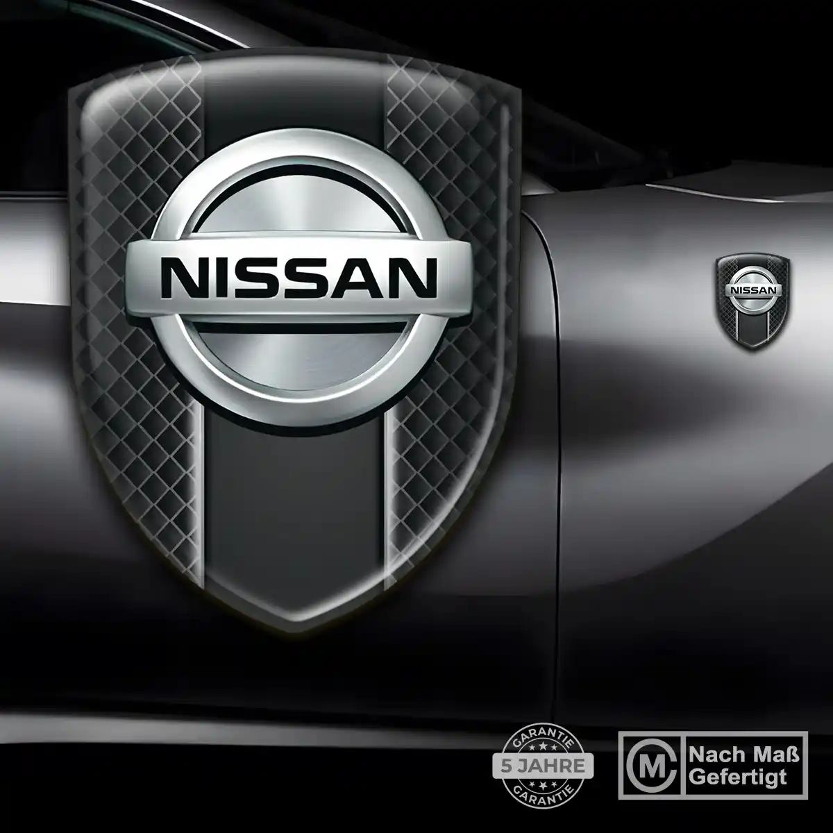 Nissan Aufkleber 3D Gel Silikon Auto Stilvolles Design