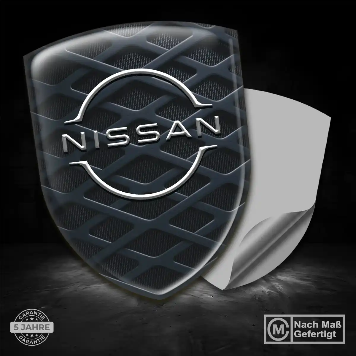 Nissan Aufkleber 3D Gel Silikon Auto Tuningfahrzeug