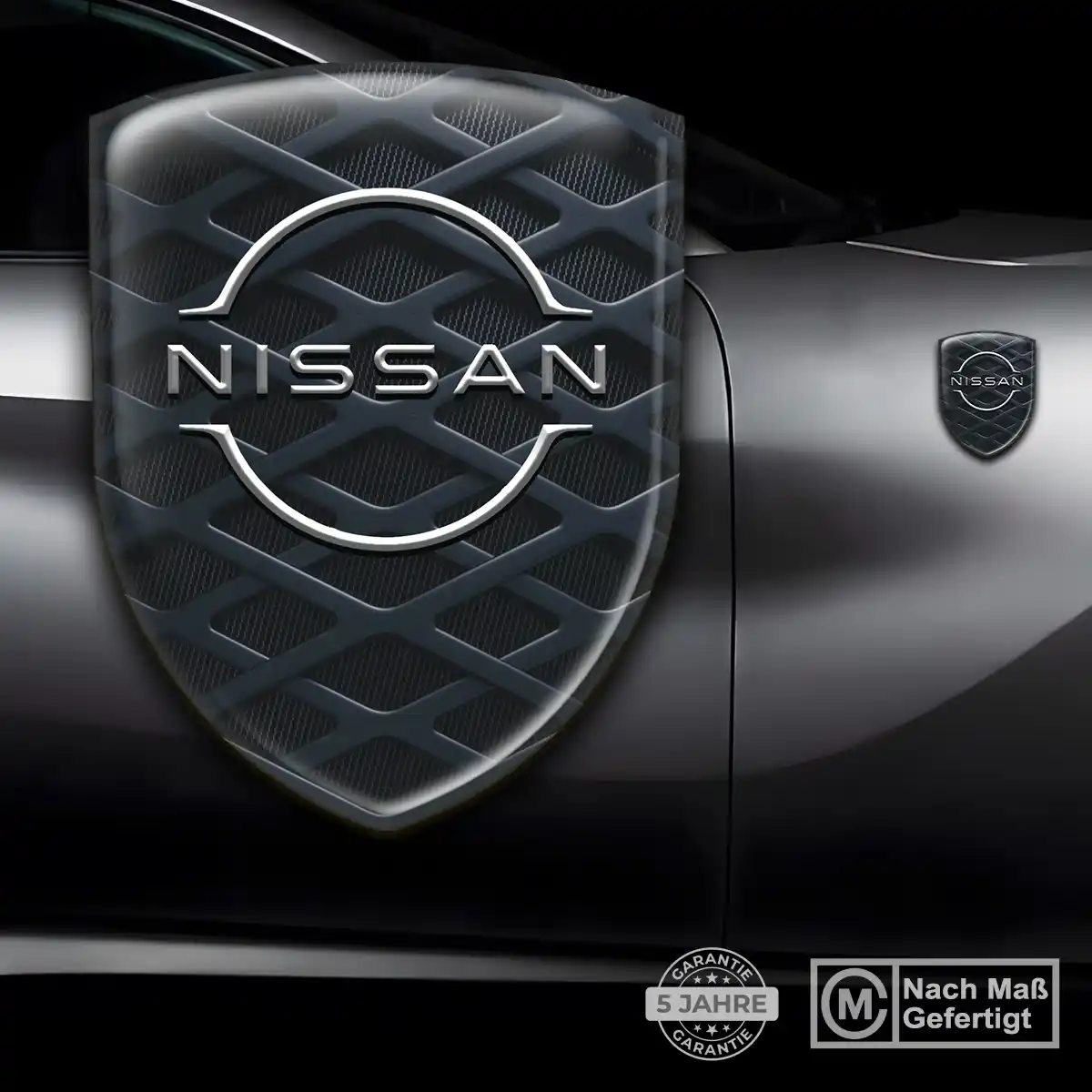 Nissan Aufkleber 3D Gel Silikon Auto Tuningfahrzeug