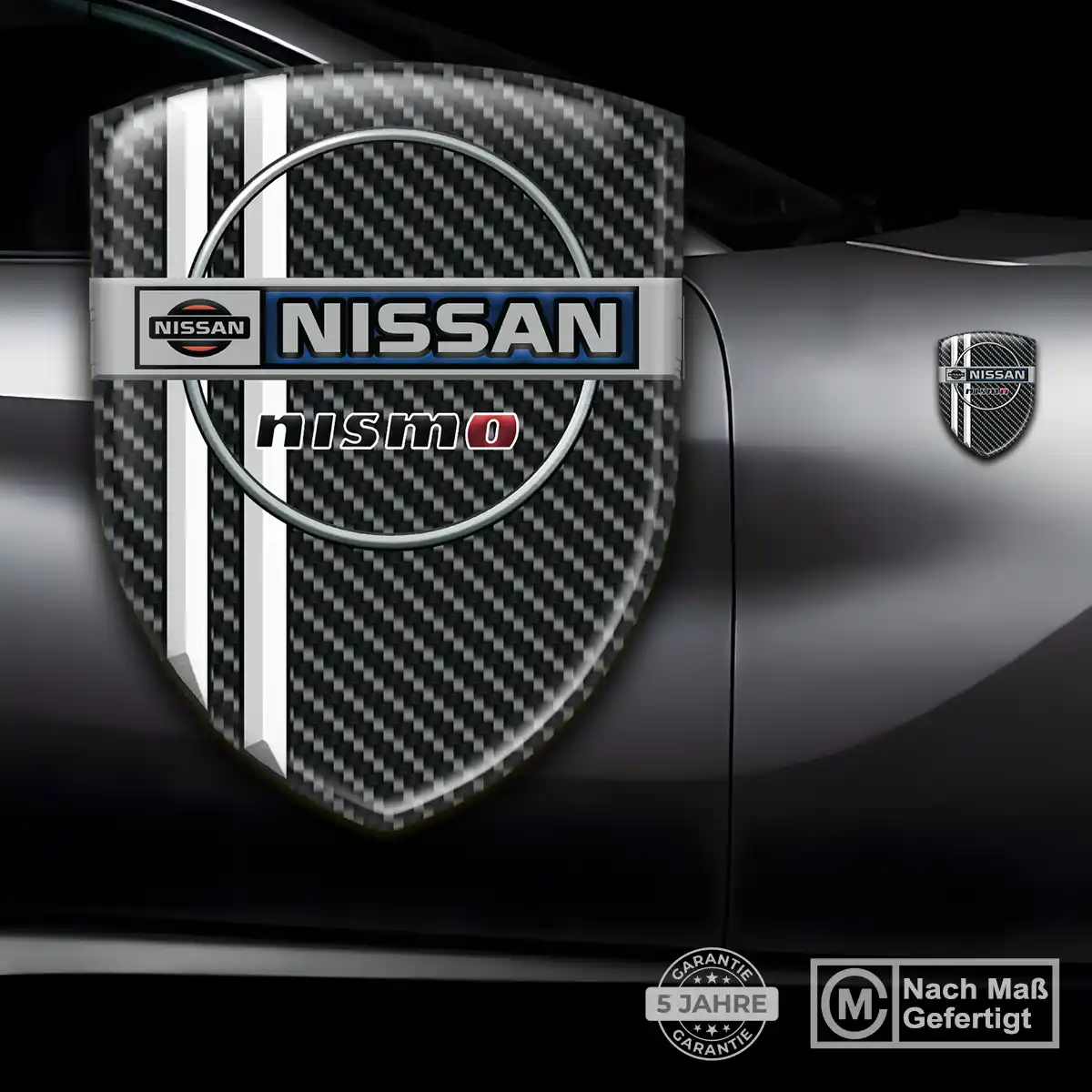 Nissan Aufkleber 3D Gel Silikon Edles Design