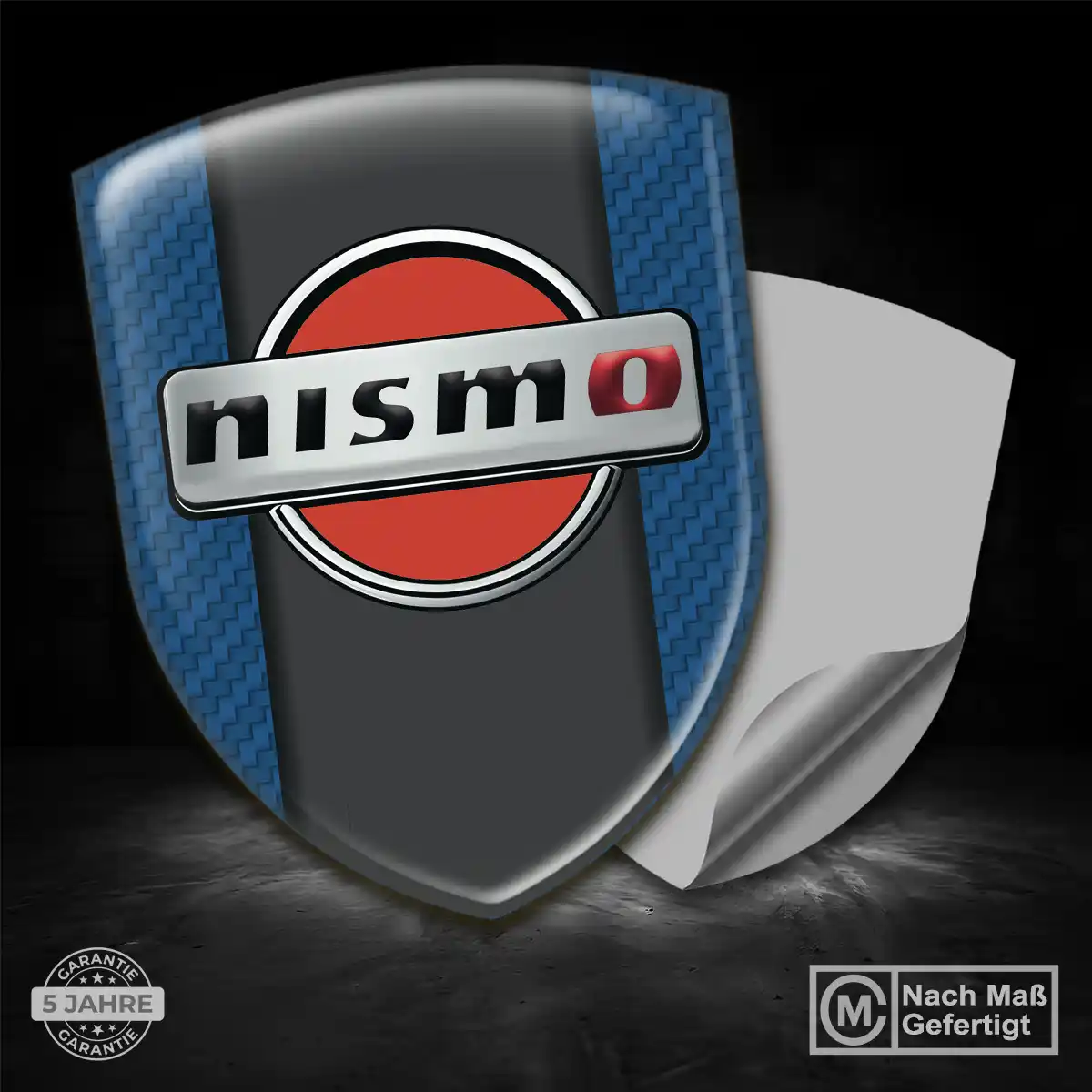 Nissan Aufkleber 3D Gel Silikon Elegantes Design