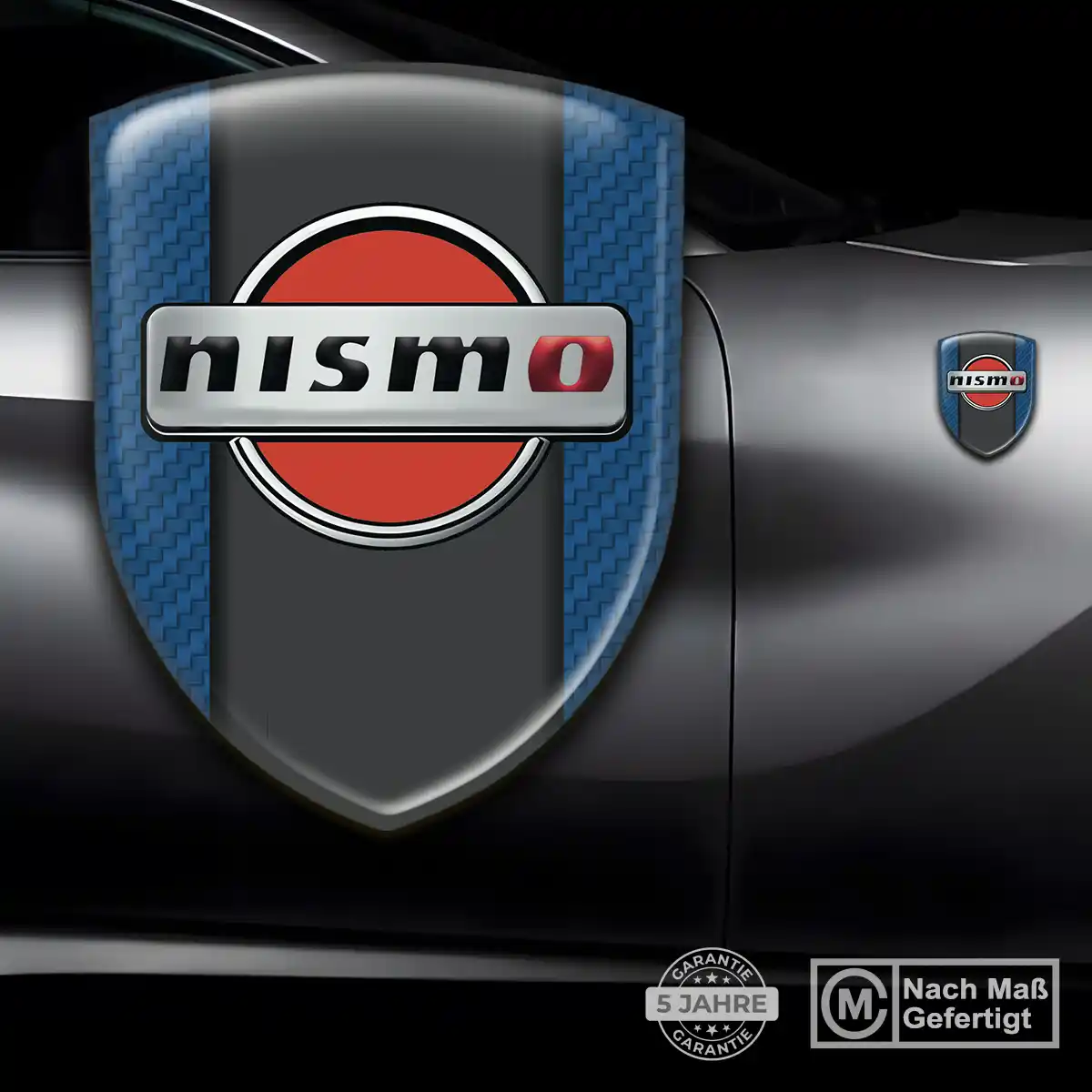 Nissan Aufkleber 3D Gel Silikon Elegantes Design