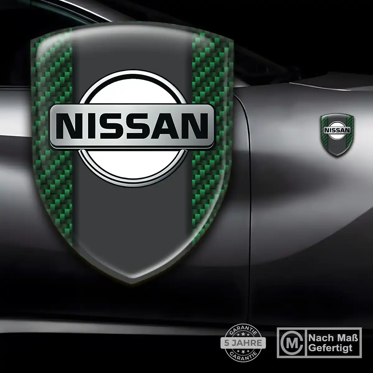 Nissan Aufkleber 3D Gel Silikon Exterieurdesign