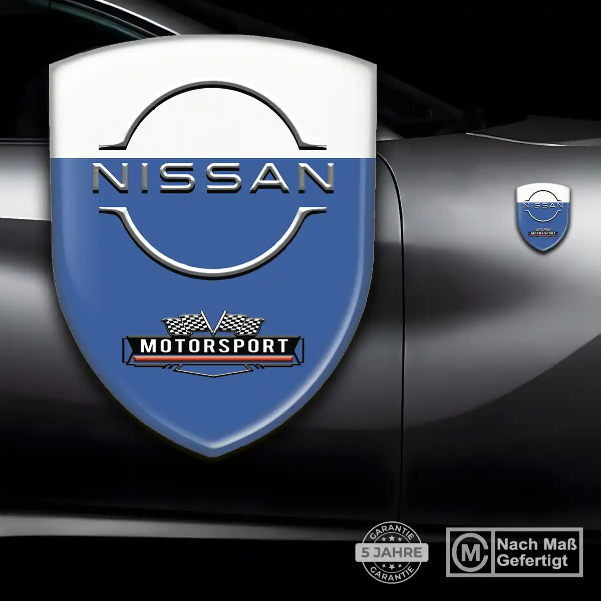 Nissan Aufkleber 3D Gel Silikon Hochwertiges Harz