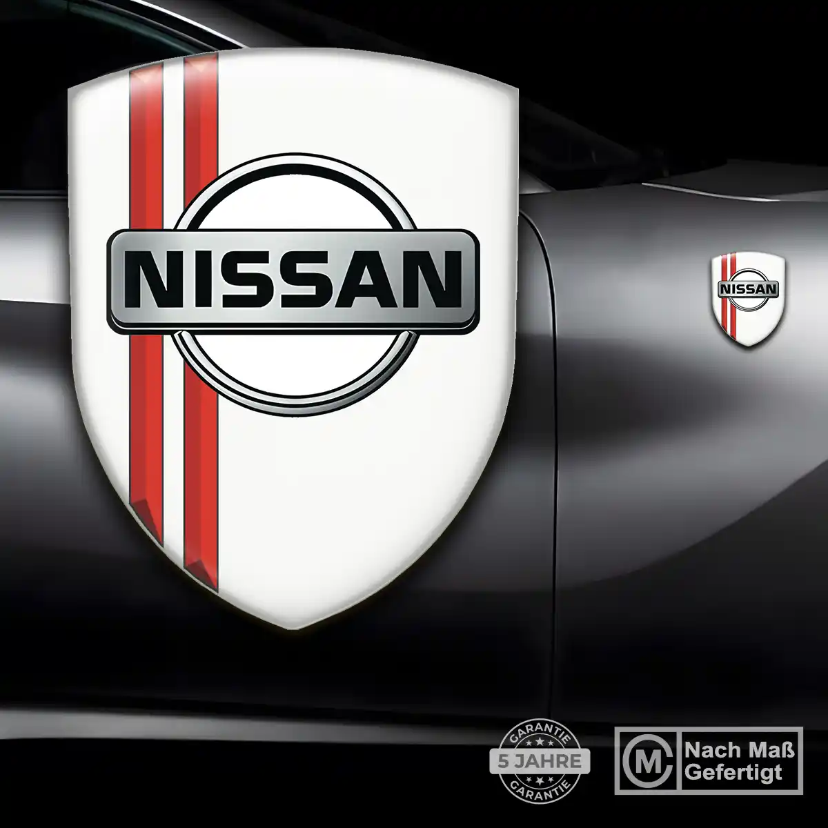 Nissan Aufkleber 3D Gel Silikon Interieurdesign